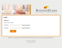 Tablet Screenshot of myaccount.mycafeteriaplan.com